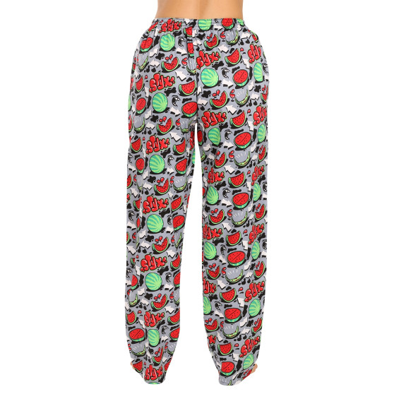 Ženske hlače za spavanje Styx lubenice (DKD1459)