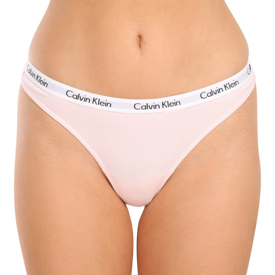 Ženske tange Calvin Klein ružičasta (D1617A-2NT)