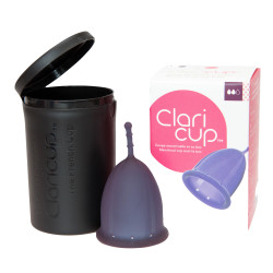 Menstrualna čašica Claricup ljubičica 2 (CLAR07)