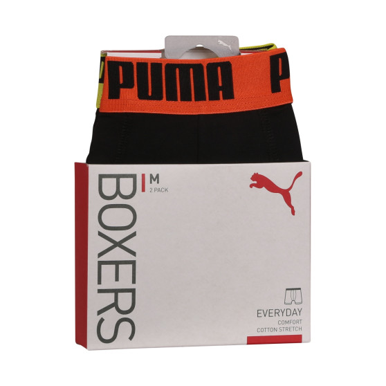 2PACK muške bokserice Puma crno (521015001 060)