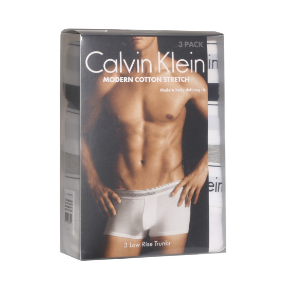 3PACK muške bokserice Calvin Klein crno (NB1085A-MP1)