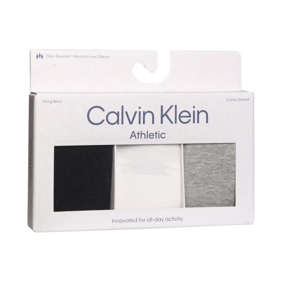 3PACK žensko donje rublje Calvin Klein višebojan (QD5071E-MPI)