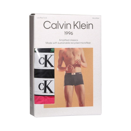 3PACK muške bokserice Calvin Klein višebojan (NB3532E-HZL)