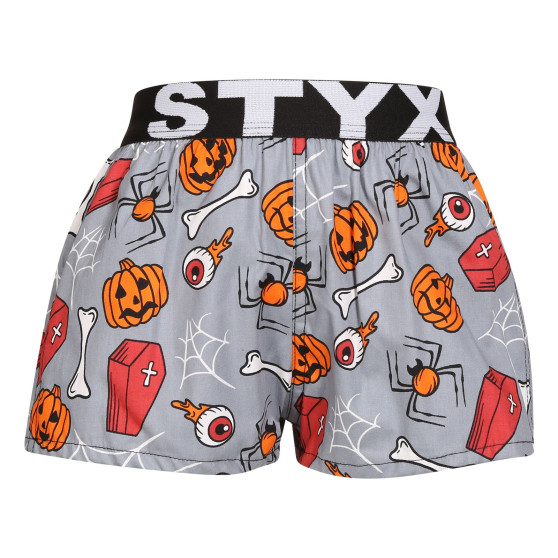 Dječje bokserice Styx umjetnost sportska guma Halloween lijes (BJ1752)