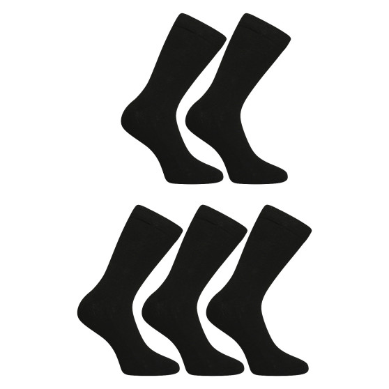 5PACK čarape Nedeto visoki crni (5NDTP1001)