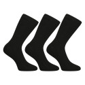 3PACK čarape Nedeto visoki crni (3NDTP1001)