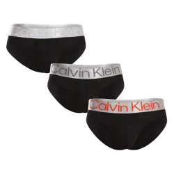 3PACK muške gaćice Calvin Klein crno (NB3129A-GTB)