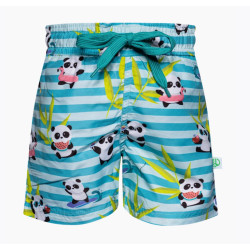 Veseli kupaći kostimi za dječake Dedoles Panda na odmoru (D-K-SCL-S-SSH-C-1260)