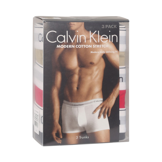 3PACK muške bokserice Calvin Klein višebojan (NB2380A-GW5)