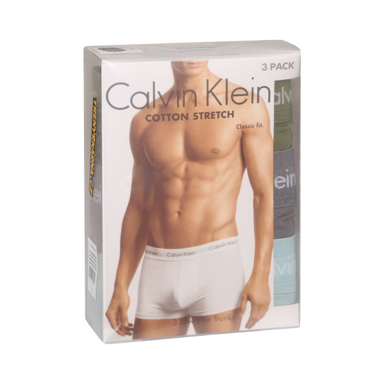 3PACK muške bokserice Calvin Klein višebojan (U2664G-H5M)
