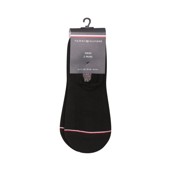 2PACK muške čarape Tommy Hilfiger ekstra niska crna (100001095 200)
