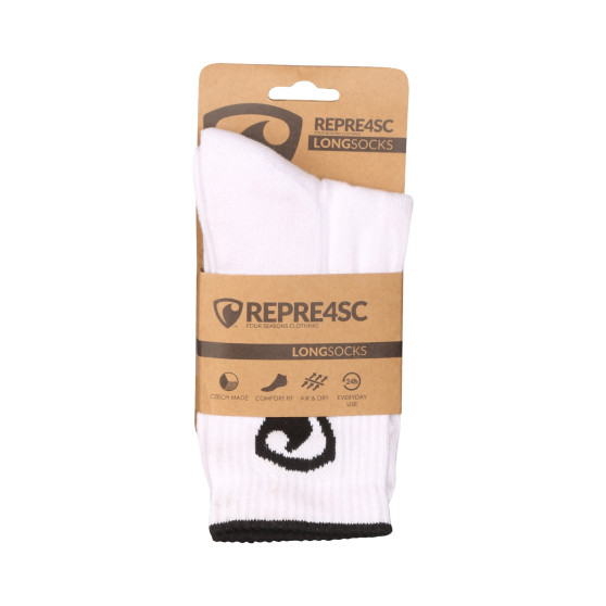 Čarape Represent visoki bijeli (R3A-SOC-0302)