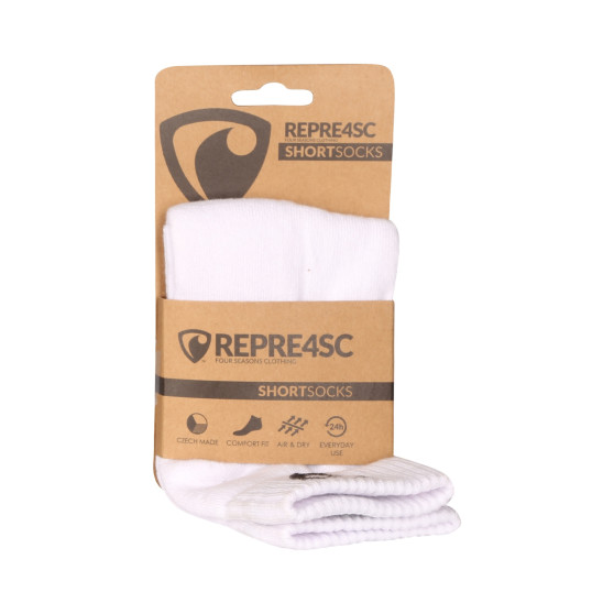 Čarape Represent gležanj bijeli (R3A-SOC-0202)
