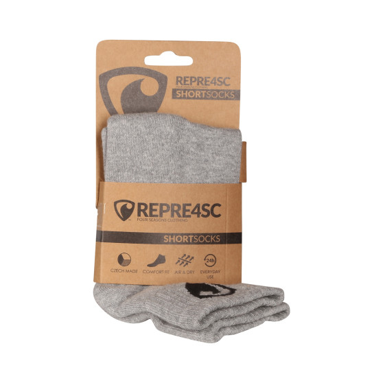 Čarape Represent gležanj siva (R3A-SOC-0203)