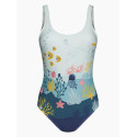 Veseli ženski jednodijelni kupaći kostim Dedoles Svijet koralja (D-F-BW-SW-OPS-C-1578)