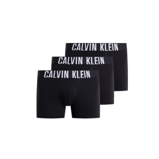 3PACK muške bokserice Calvin Klein prevelika crna (NB3839A-9H1)