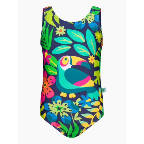 Veseli kupaći kostimi za djevojčice Dedoles Tukan u džungli (D-K-BW-OPS-C-RP-1587)