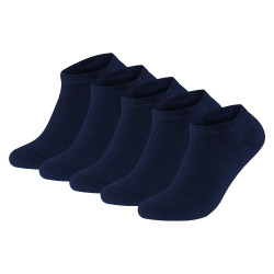 5PACK čarape Gianvaglia niske tamnoplave (SK-503)