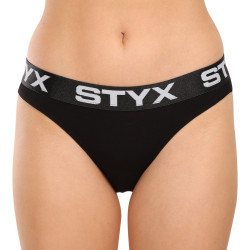 Žensko donje rublje Styx sportska guma crna (IK960)