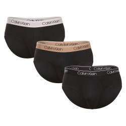 3PACK muške gaćice Calvin Klein crno (NB2568A-GF0)