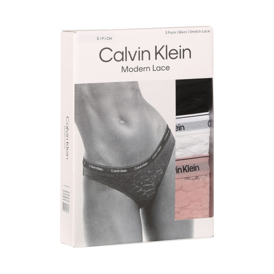 3PACK žensko donje rublje Calvin Klein višebojan (QD5069E-N8I)