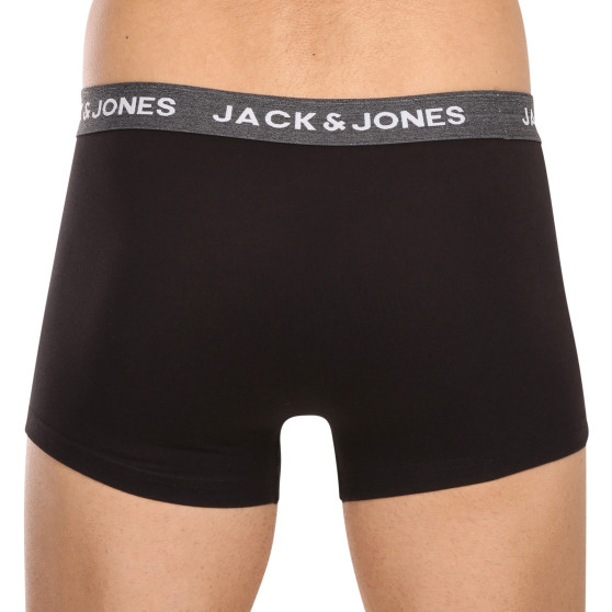 5PACK muške bokserice Jack and Jones crno (12142342)