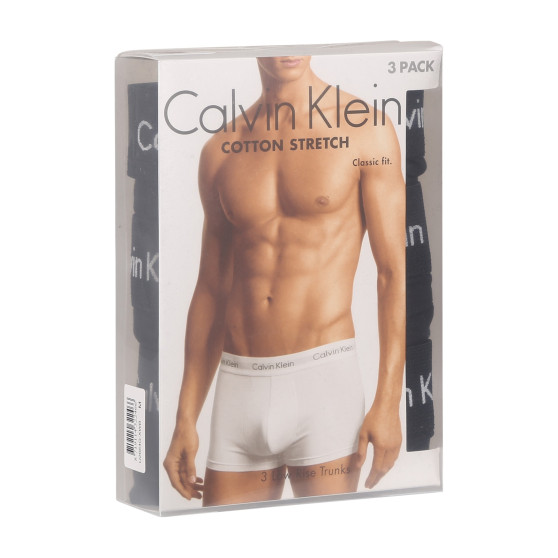 3PACK muške bokserice Calvin Klein crno (U2664G-XWB)