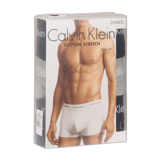 3PACK muške bokserice Calvin Klein višebojan (U2664G-YKS)
