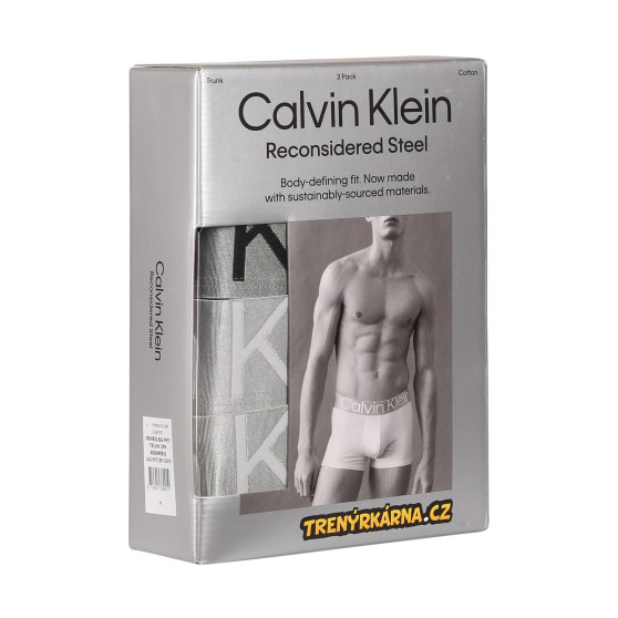 3PACK muške bokserice Calvin Klein višebojan (NB3130A-MP1)