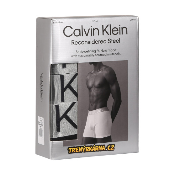 3PACK muške bokserice Calvin Klein crno (NB3131A-7V1)