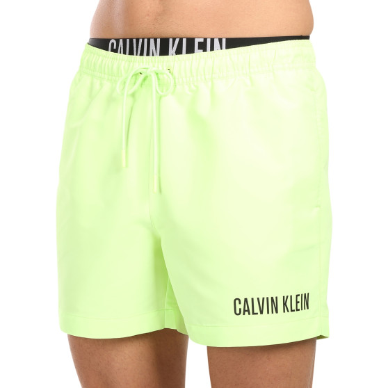 Kupaće gaće Calvin Klein zelena (KM0KM00992-M0T)