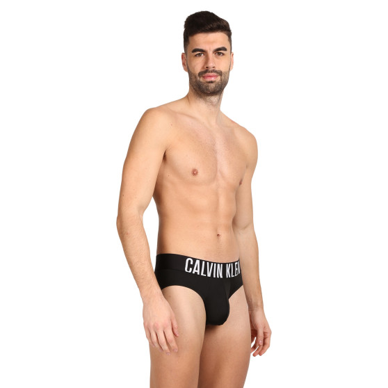 3PACK muške slip gaće Calvin Klein crno (NB3610A-UB1)