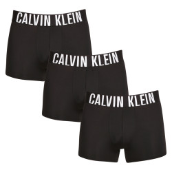 3PACK muške bokserice Calvin Klein crno (NB3775A-UB1)