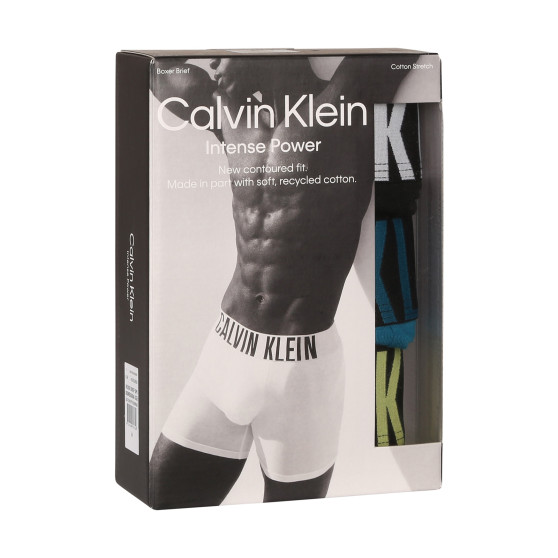 3PACK muške bokserice Calvin Klein višebojan (NB3609A-OG5)