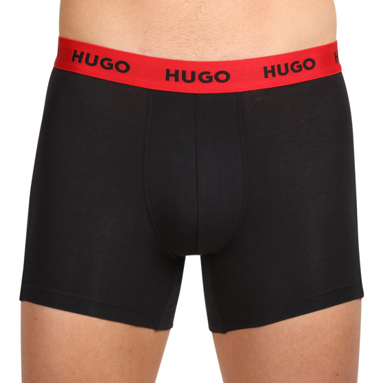 3PACK muške bokserice HUGO višebojan (50503079 972)