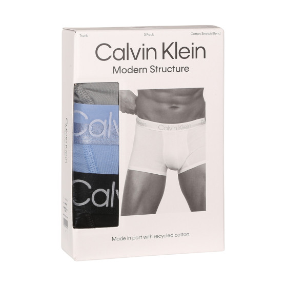 3PACK muške bokserice Calvin Klein višebojan (NB2970A-MCA)