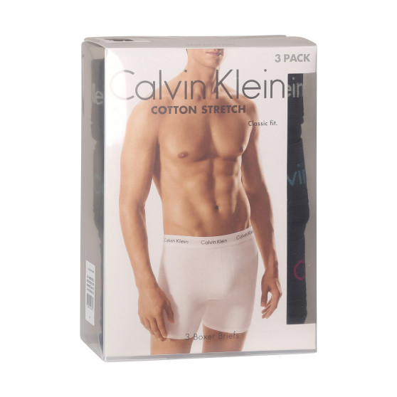 3PACK muške bokserice Calvin Klein crno (NB1770A-MXI)