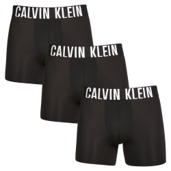 3PACK muške bokserice Calvin Klein crno (NB3612A-UB1)