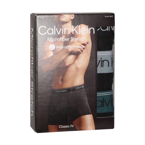 3PACK muške bokserice Calvin Klein crno (NB2570A-N2L)