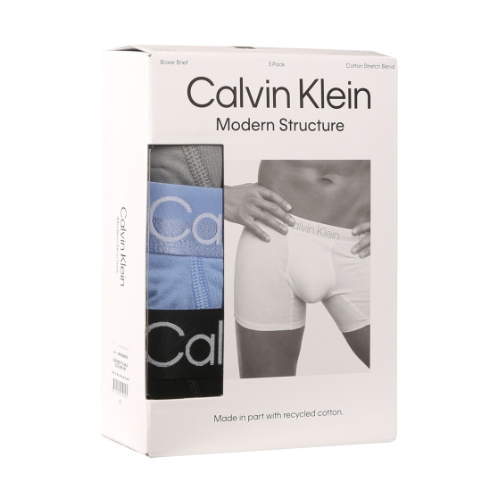 3PACK muške bokserice Calvin Klein višebojan (NB2971A-MCA)