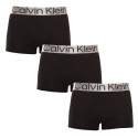 3PACK muške bokserice Calvin Klein crno (NB3130A-7V1)