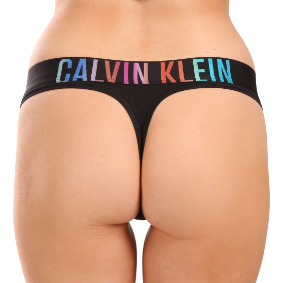 Ženske tange Calvin Klein crno (QF7833E-UB1)
