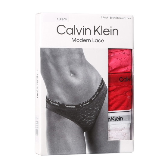 3PACK žensko donje rublje Calvin Klein višebojan (QD5069E-NPC)