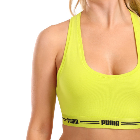 Ženski sportski grudnjak Puma žuta boja (604022001 021)