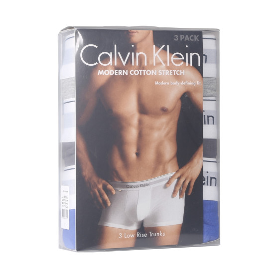 3PACK muške bokserice Calvin Klein višebojan (NB1085A-M9I)