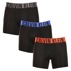 3PACK muške bokserice Calvin Klein crno (NB3612A-MDJ)