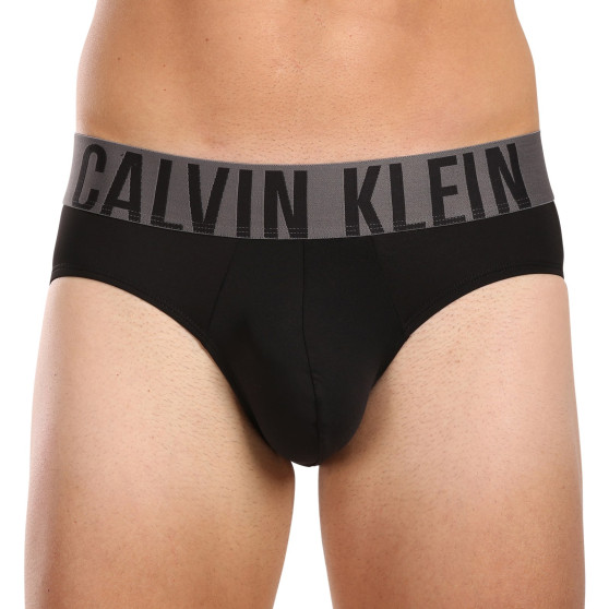 3PACK muške slip gaće Calvin Klein crno (NB3610A-MDJ)