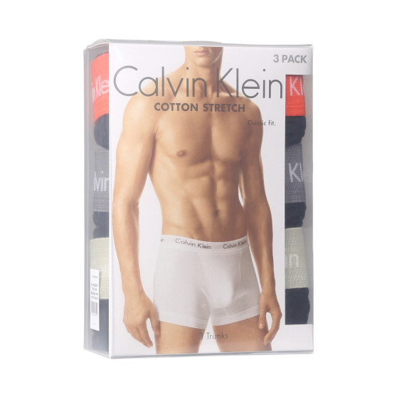 3PACK muške bokserice Calvin Klein crno (U2662G-MWR)