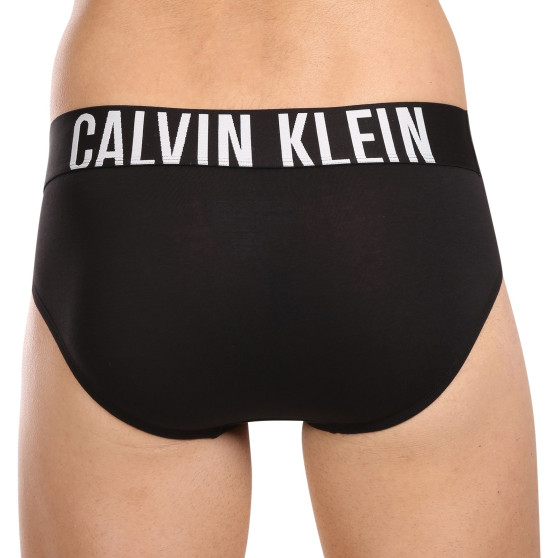 3PACK muške slip gaće Calvin Klein crno (NB3607A-UB1)