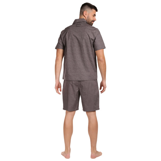 Muška pidžama Calvin Klein siva (NM2499E-OF8)